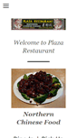 Mobile Screenshot of plazachineserestaurant.com